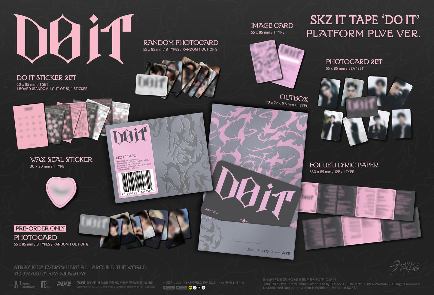 Stray Kids - SKZ IT TAPE DO IT (PLATFORM PLVE VER.)