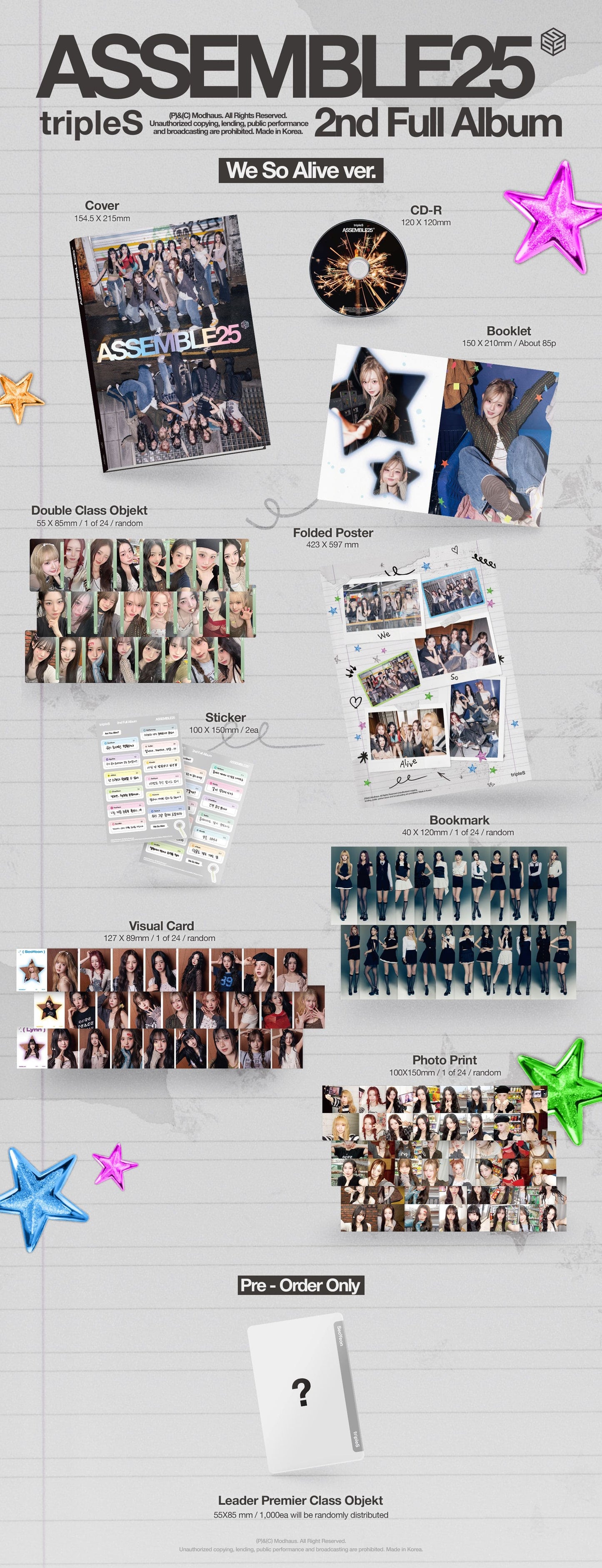 tripleS – 2nd Full Album ASSEMBLE25 (Random Version)