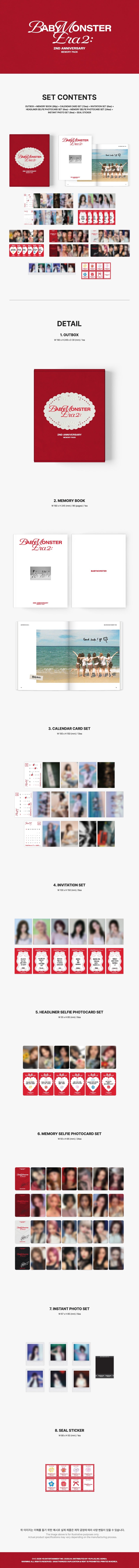 BABYMONSTER – ERA II 2nd Anniversary Memory Pack (Official Merch Pre-order)