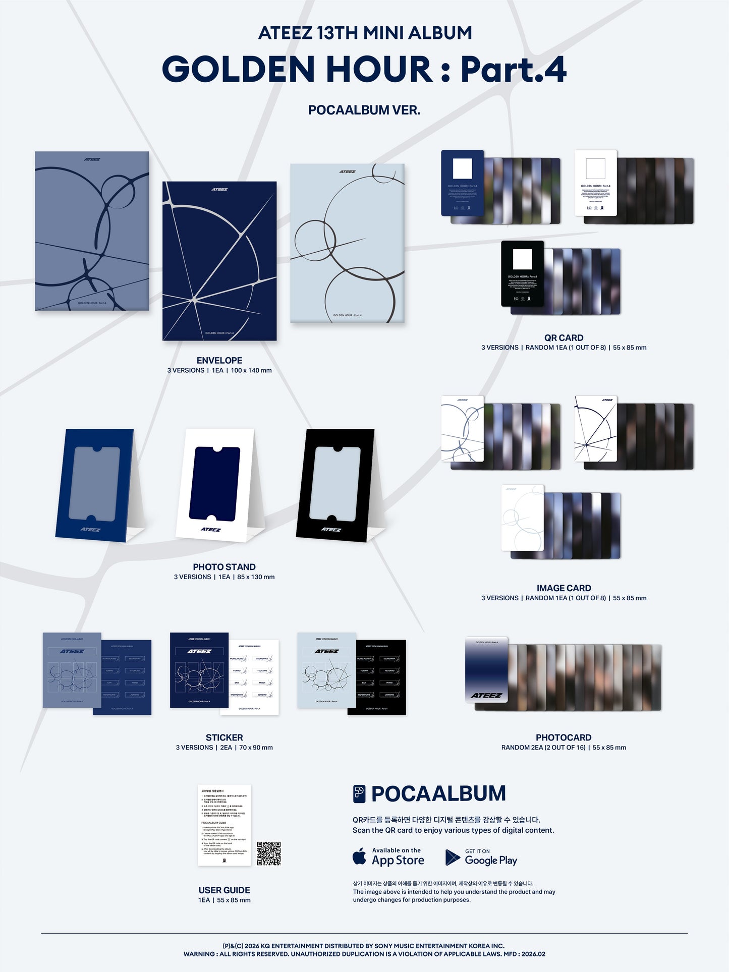 ATEEZ – GOLDEN HOUR : Part.4 (POCAALBUM Ver.)