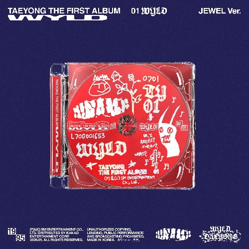 TAEYONG (NCT) - 1st Full Album [WYLD] (Jewel Case Ver.)
