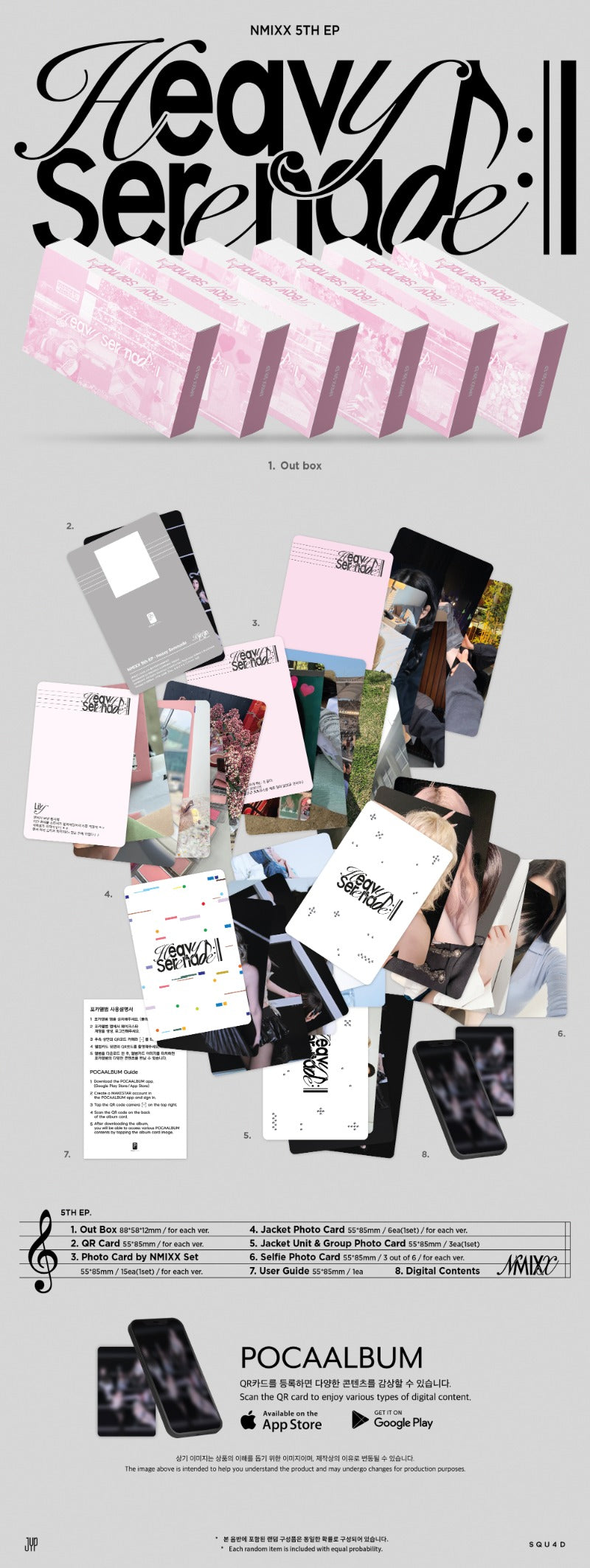 NMIXX - 5th EP [Heavy Serenade] (Platform Album POCAALBUM Ver.)