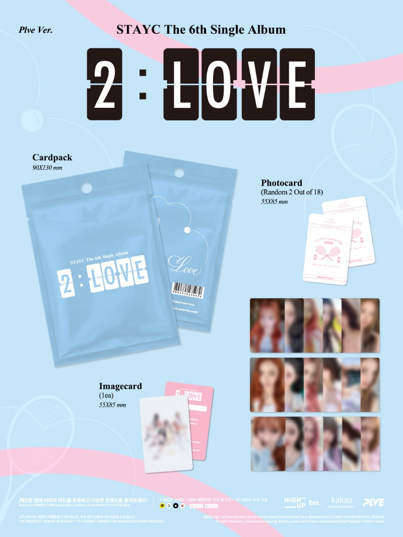 STAYC - 6th Single [2:LOVE] (PLVE Ver.)