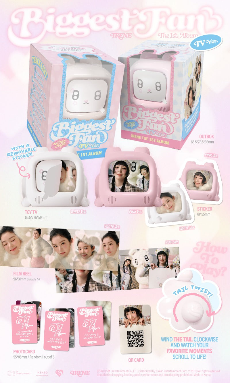 IRENE - 1st Full Album [Biggest Fan] (TV Ver.)