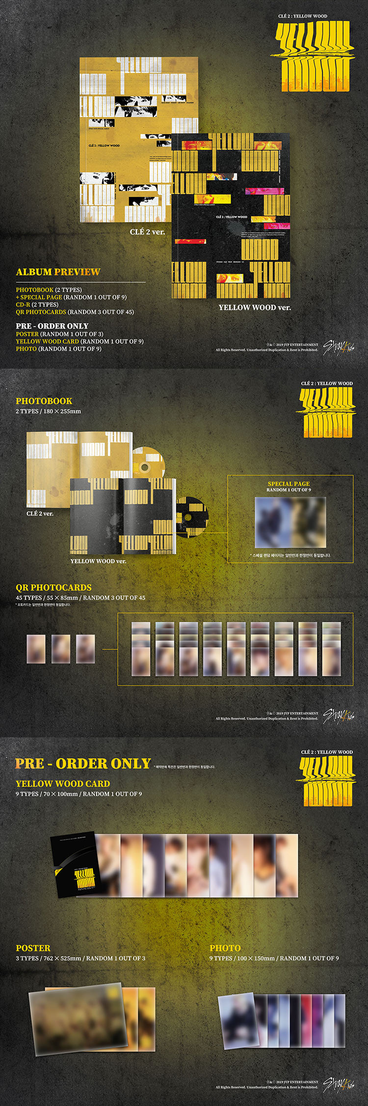 Stray Kids - Special Album [Clé 2 : Yellow Wood] (Normal Ver.)