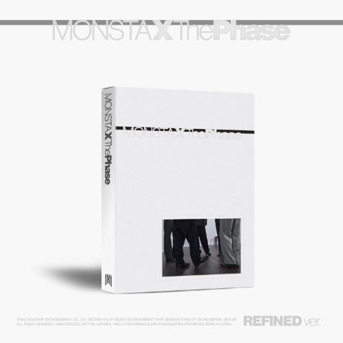 MONSTA X - EP Album [The Phase] (REFINED Ver. / HYPER Ver. / PHASE Ver.)