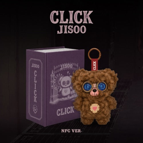 JISOO - Single Album [CLICK] (CLICK BABY BEAR NFC Ver.)
