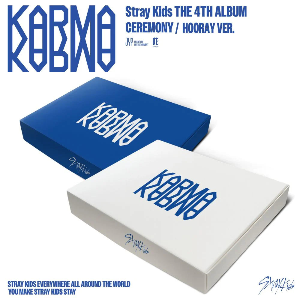 Stray Kids - 4th Full Album [KARMA] (CEREMONY Ver. / HOORAY Ver.)