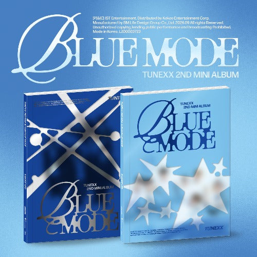 TUNEXX - 2nd Mini Album [BLUE MODE] (B MODE Ver. / X MODE Ver.)