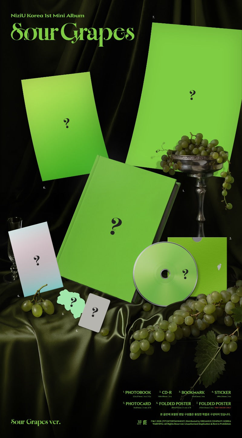NiziU - 1st Mini Ablum [Sour Grapes]