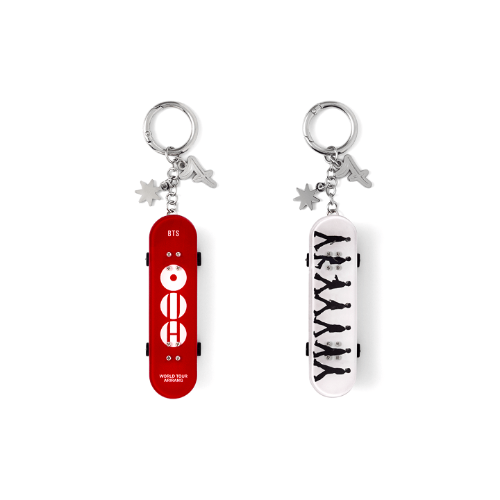 BTS - MD [ARIRANG] Mini Skateboard Keyring (Red Ver. / White Ver.)