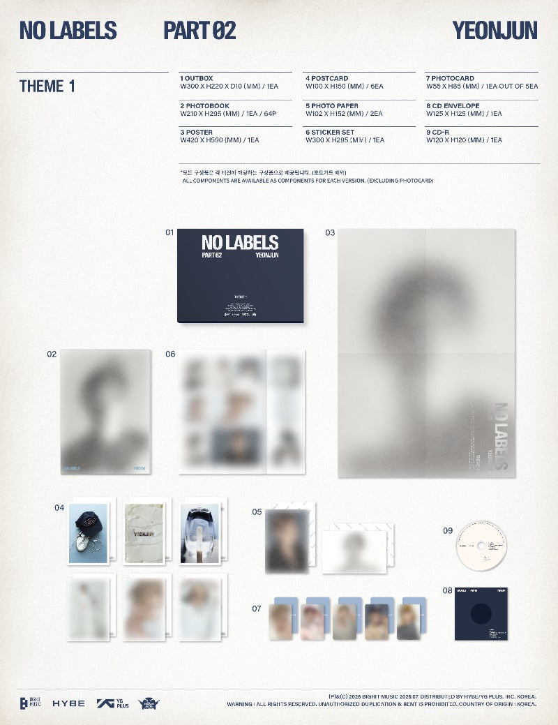 YEONJUN - 2nd Mini Album [NO LABELS: PART 02]