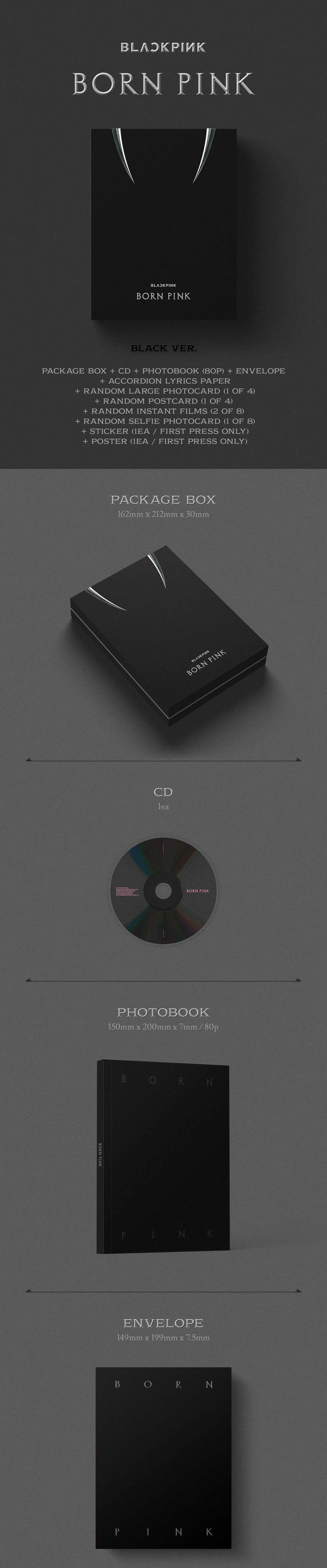 BLACKPINK - 2nd Album [BORN PINK] (BOX Ver.)