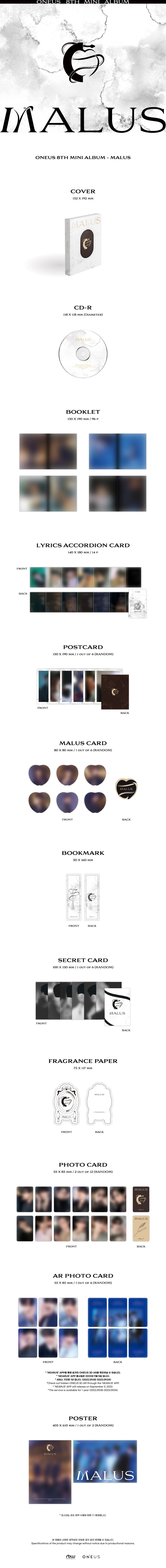 ONEUS - 8th Mini Album [MALUS] (Main ver.)