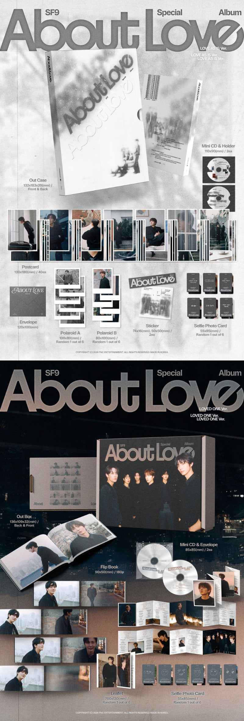 SF9 - Special Album [About Love] (Random)