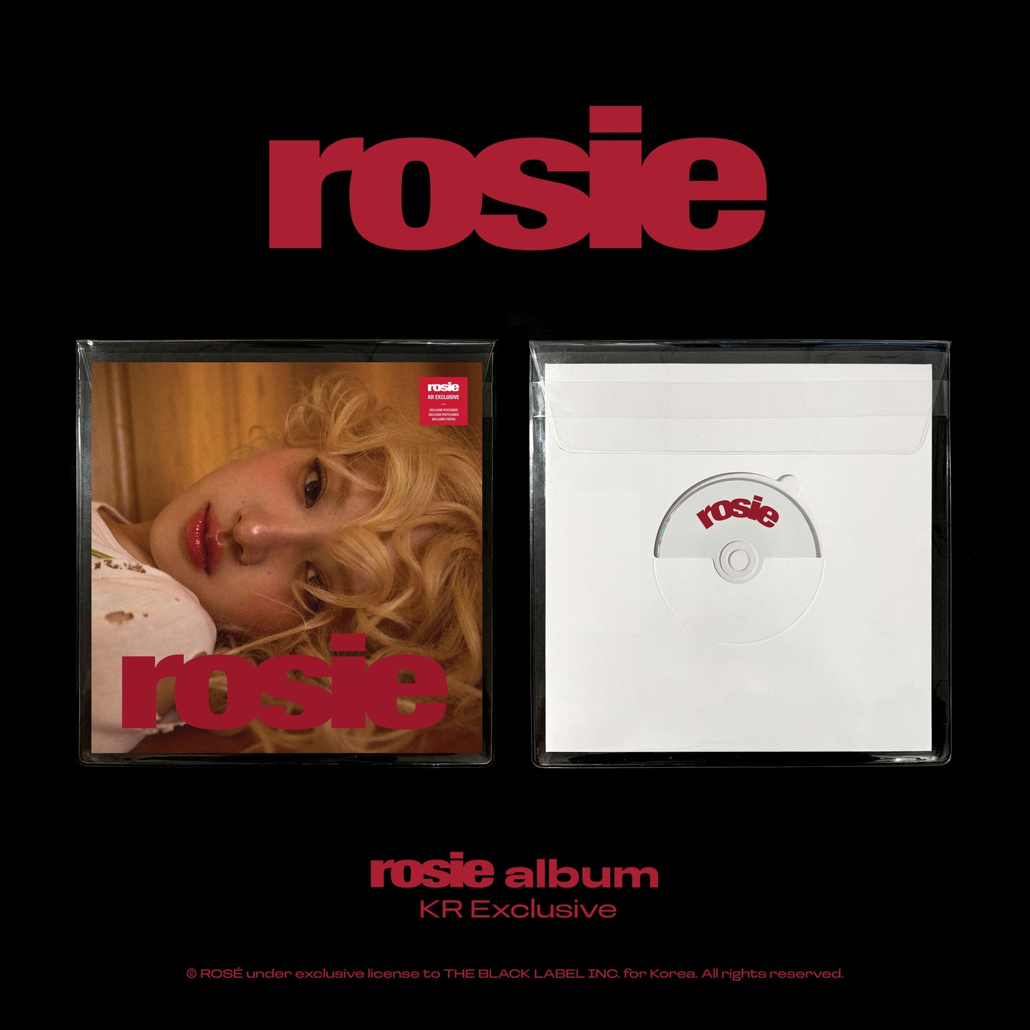 ROSÉ – 1st Studio Album Rosie (KR Exclusive Official Album)