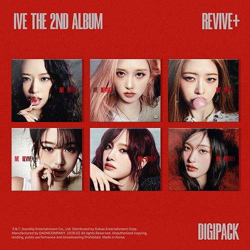IVE - 2nd Album [REVIVE +] (Digipack Ver.) (Random)