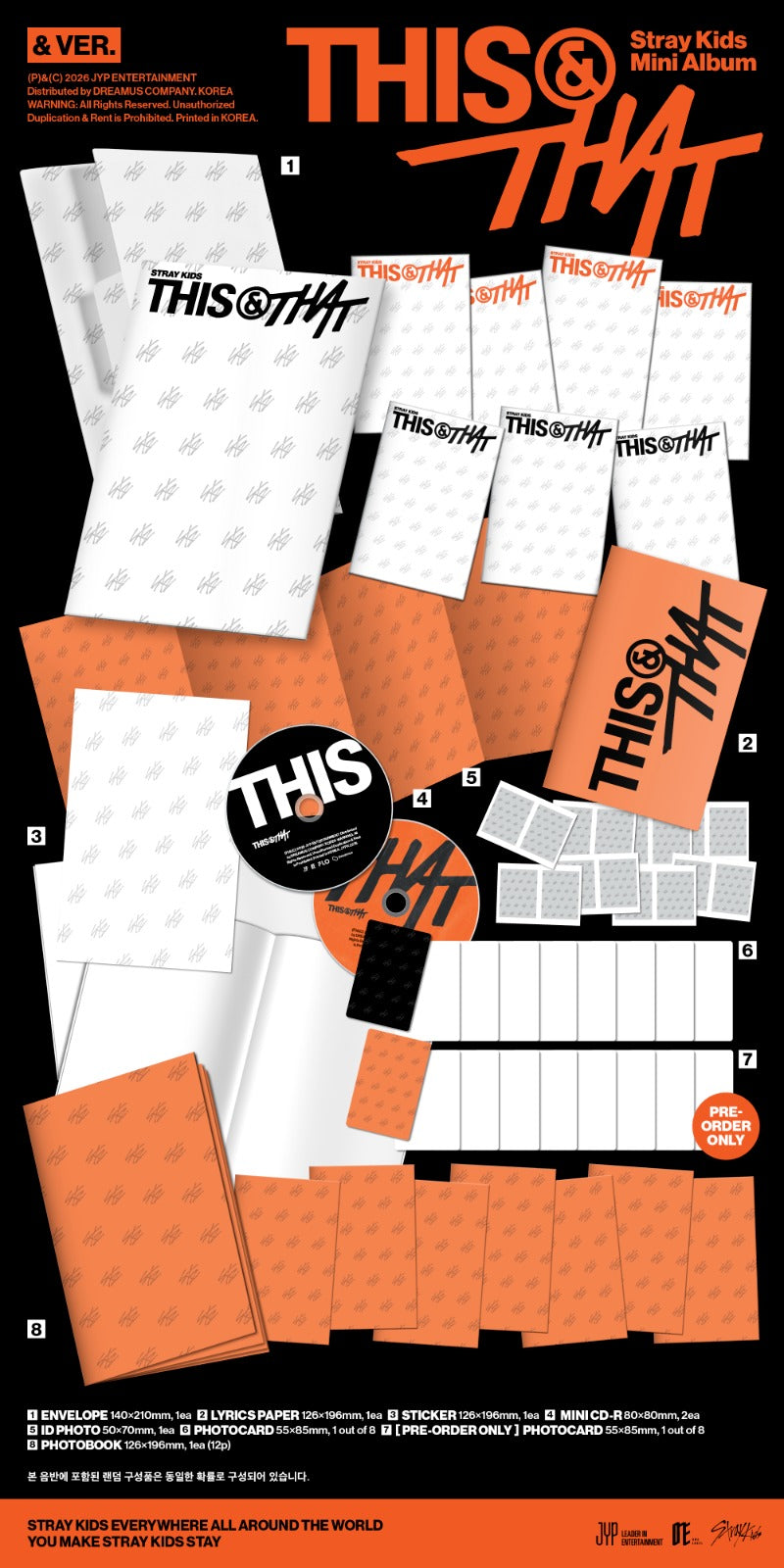 Stray Kids - 10th Mini Album [THIS & THAT] (& VER.)