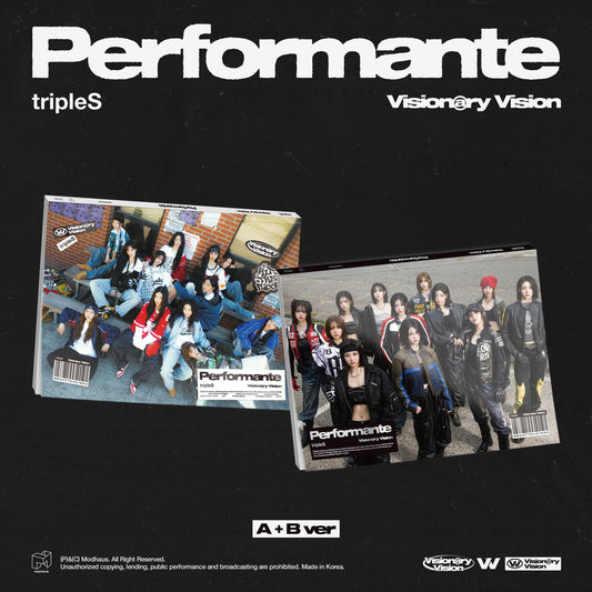 tripleS – Visionary Vision 1st Full Album (Performante) (Random Version)