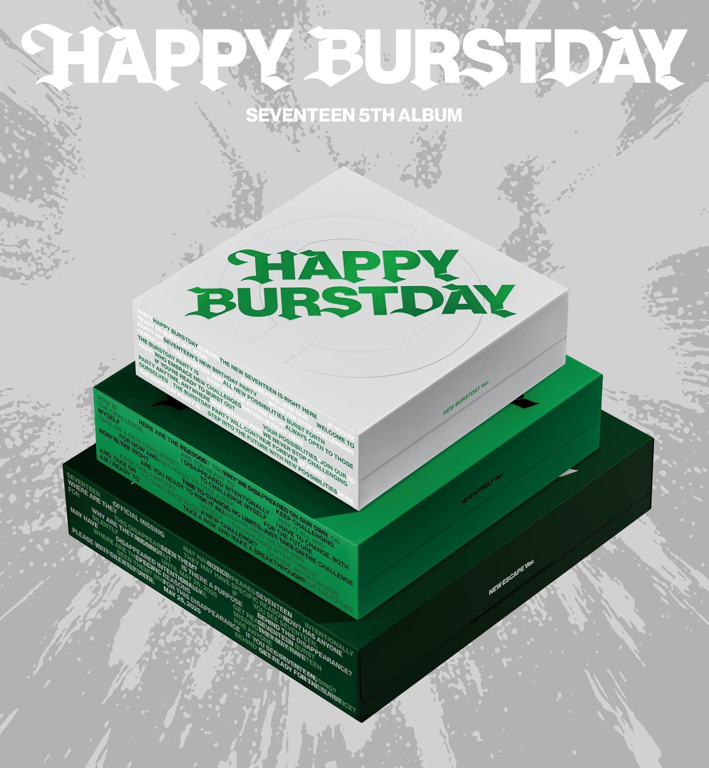 SEVENTEEN - 5th Album [HAPPY BURSTDAY]  (Random)