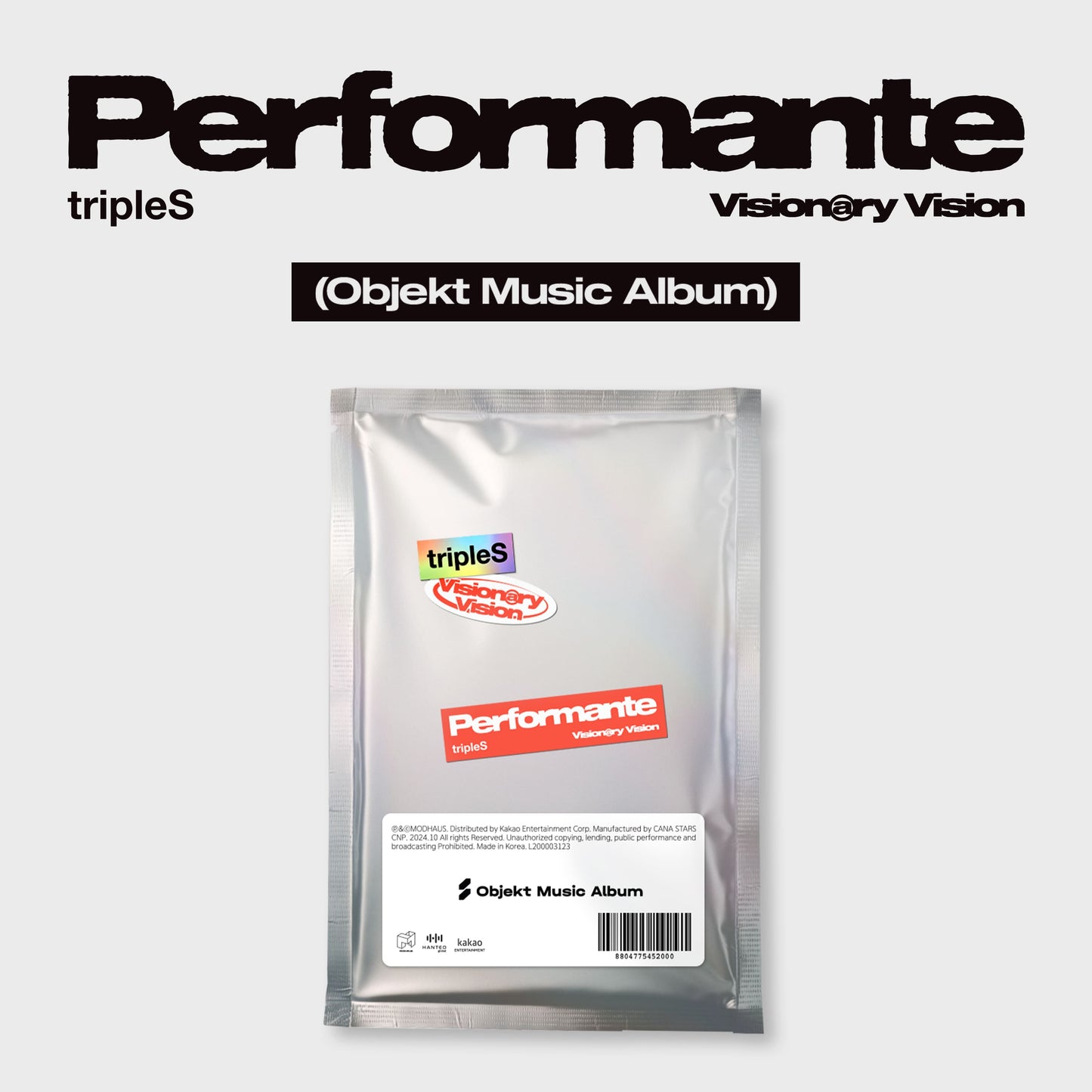 tripleS – Visionary Vision 1st Full Album (Performante) (Objekt Music Album Version)
