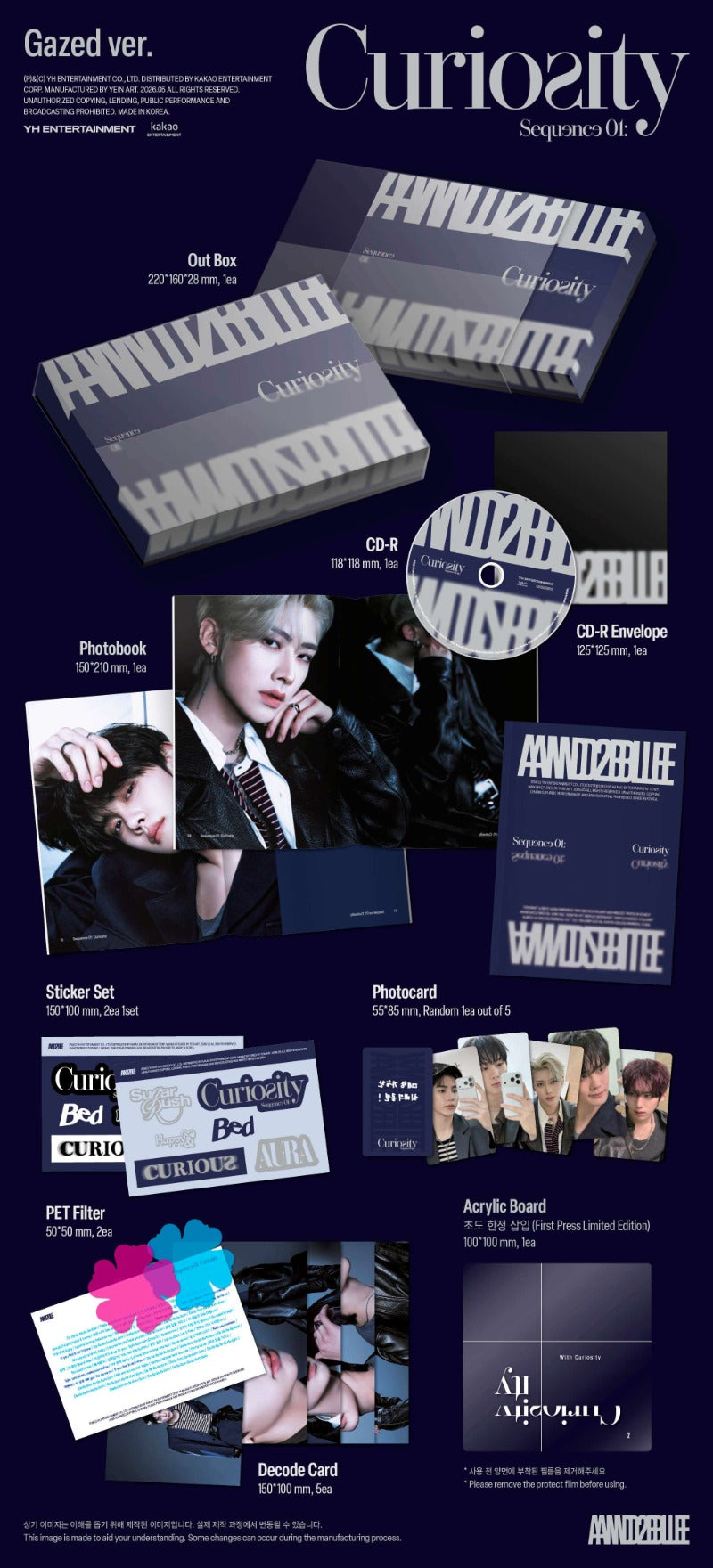 AND2BLE - 1st Mini Album [Sequence 01: Curiosity]