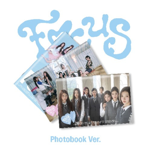 Hearts2Hearts – 1st Mini Album FOCUS (Photobook Version Random)