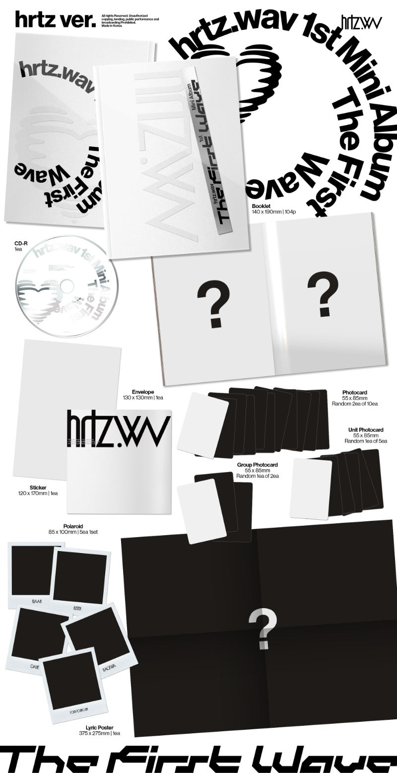 hrtz.wav – 1st Mini Album [The First Wave] (Random Ver.)