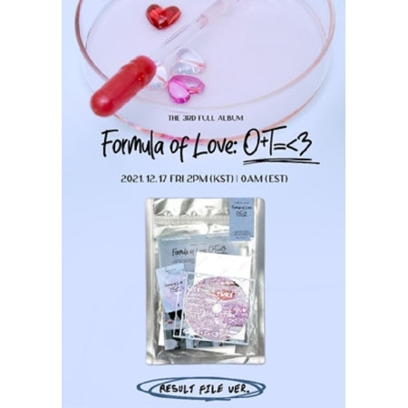 TWICE - 3rd Album [Formula of Love: O+T=<3] (Result file ver.)