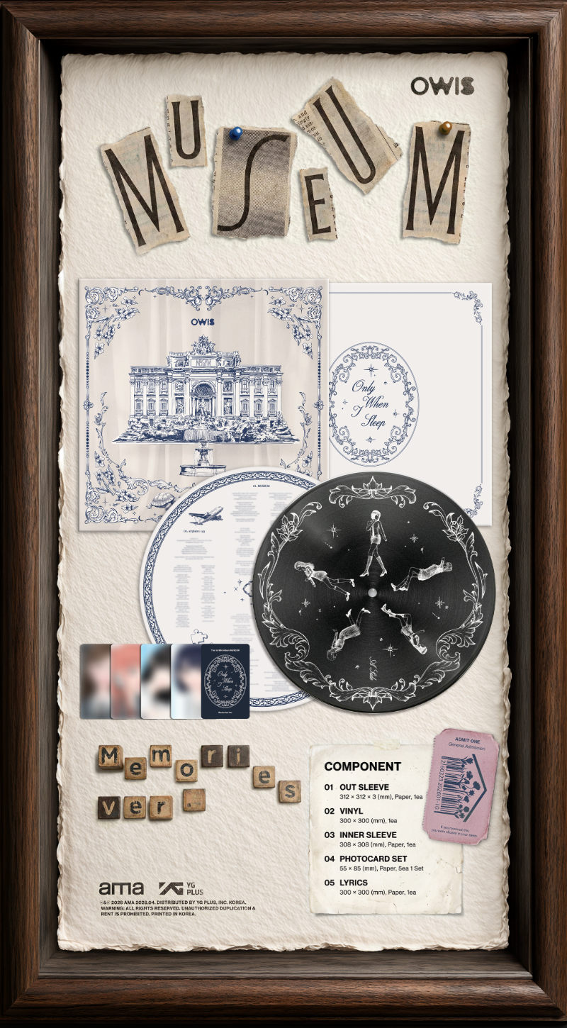 OWIS - 1st Mini Album [MUSEUM] (memories Ver.)