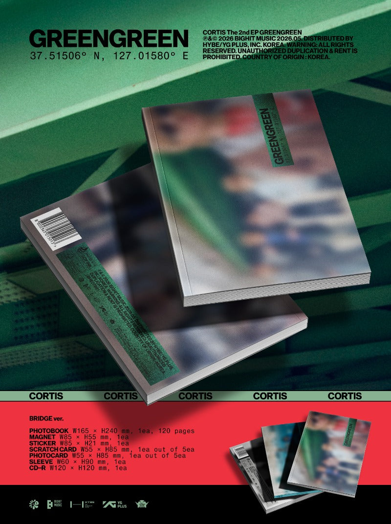CORTIS - 2nd EP [GREENGREEN] (Random)