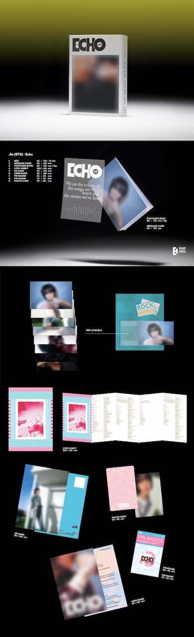 JIN - 2nd Mini Album [Echo] (Weverse Albums Ver.)