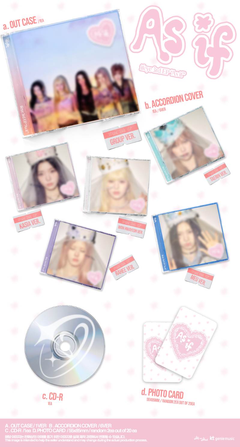 ifeye - 3rd EP Album [As if] (Jewel Ver.)