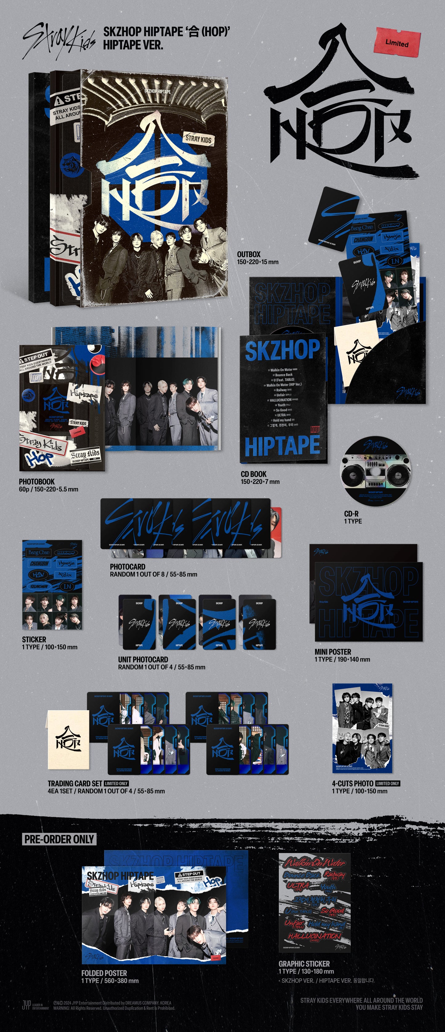 Stray Kids - SKZHOP HIPTAPE HOP (HIPTAPE Ver.)