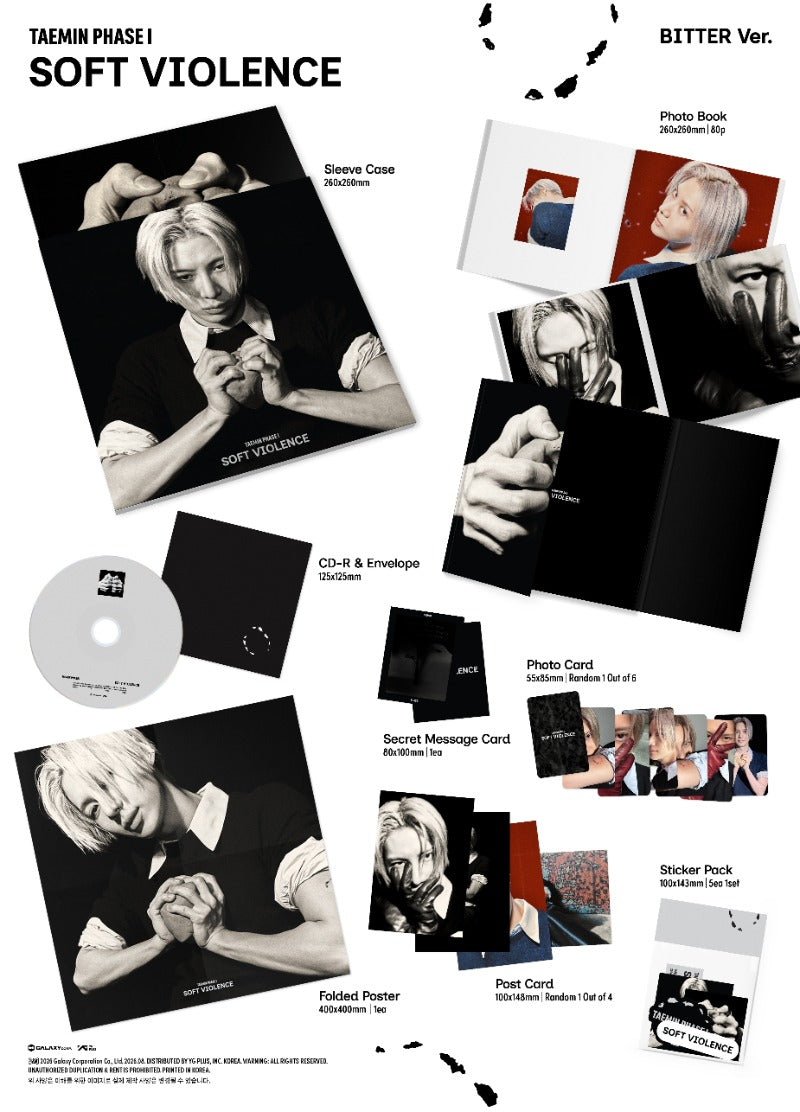 TAEMIN - [PHASE I : Soft Violence] (PHOTOBOOK Ver.)