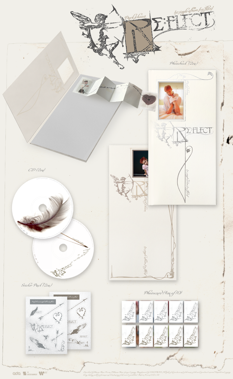 PARK JI HOON - 1st Single Album [RE:FLECT] (A Ver. / B Ver.)