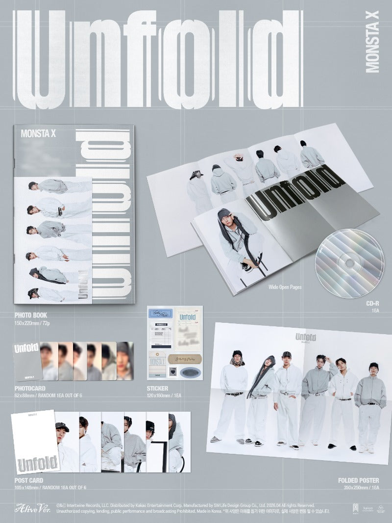 MONSTA X - [Unfold] (Random)