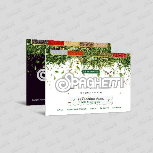 LE SSERAFIM - 1st Single Album [SPAGHETTI] (Weverse Albums Ver.) (Random)