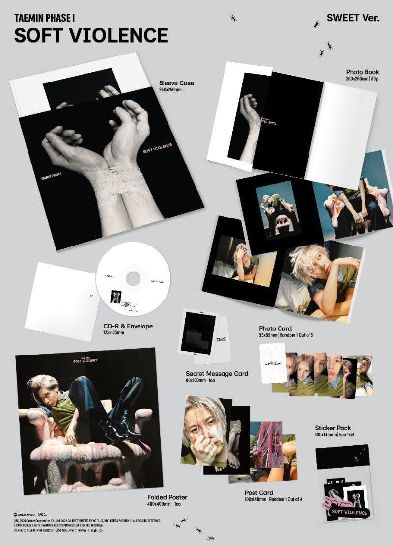 TAEMIN - [PHASE I : Soft Violence] (PHOTOBOOK Ver.)