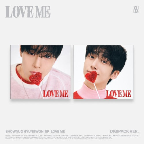 SHOWNU X HYUNGWON EP [LOVE ME] (DIGIPACK VER.)