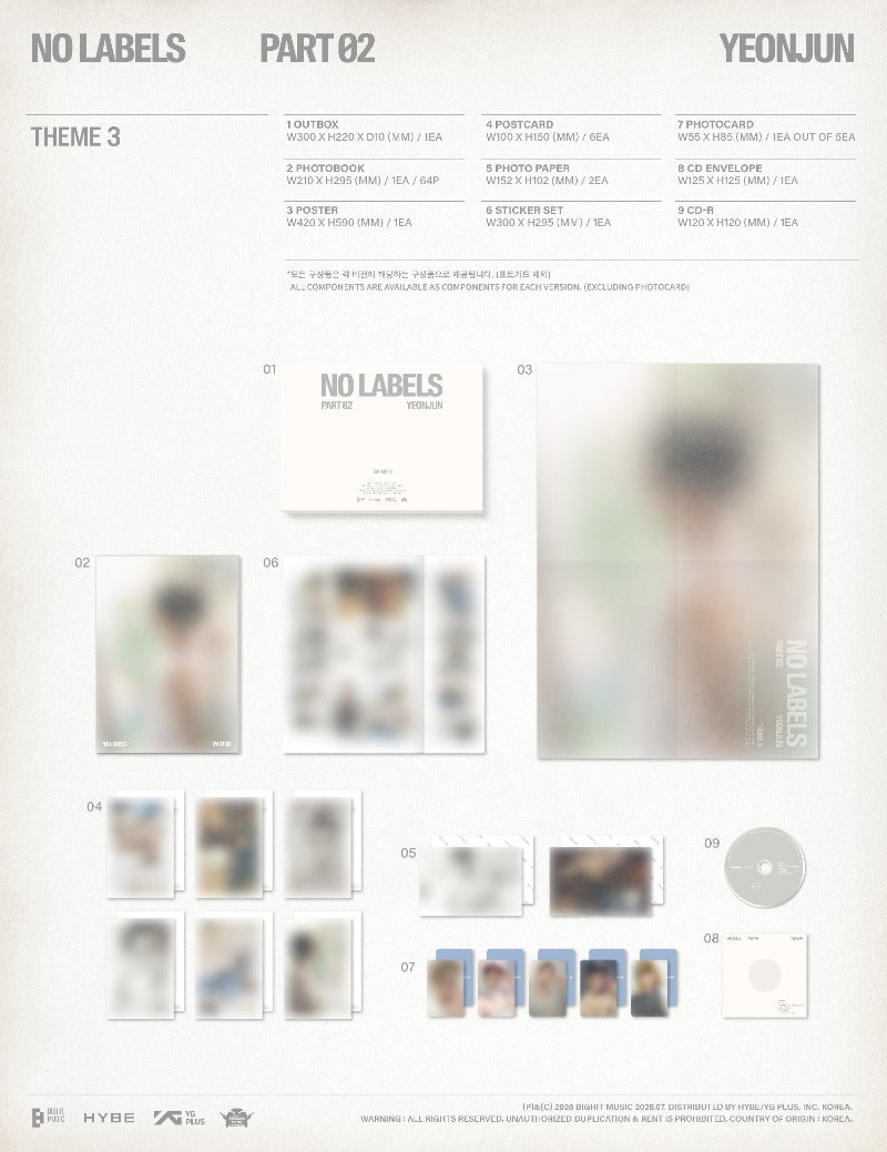 YEONJUN - 2nd Mini Album [NO LABELS: PART 02]