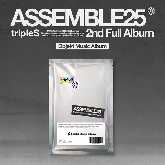 tripleS – 2nd Full Album ASSEMBLE25 (Objekt Music Album Version)
