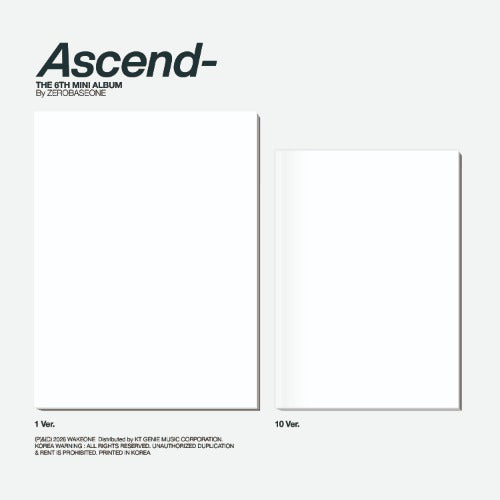 ZEROBASEONE - 6th Mini Album [Ascend-] (Photobook Ver.)