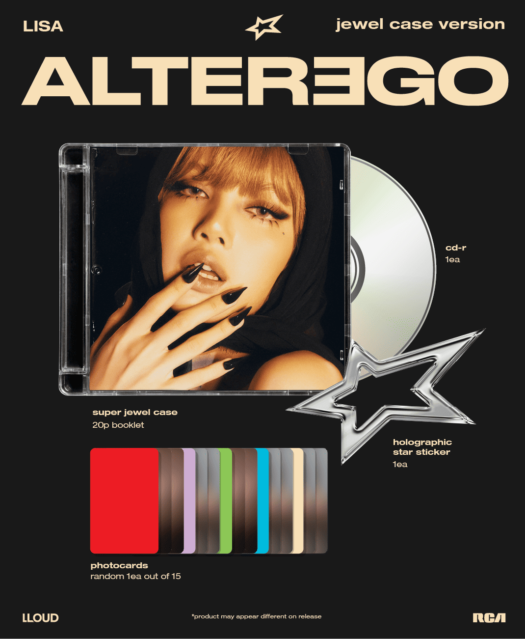 LISA – Alter Ego (Jewel Case Version Official Album)
