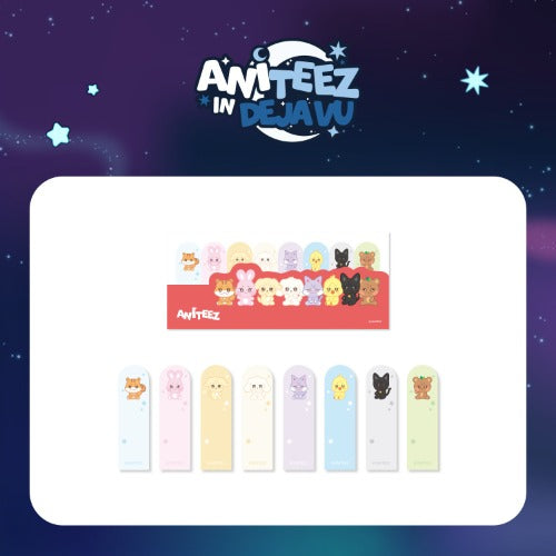 ATEEZ - MD [ANITEEZ IN DEJA VU]  INDEX STICKY MEMO SET