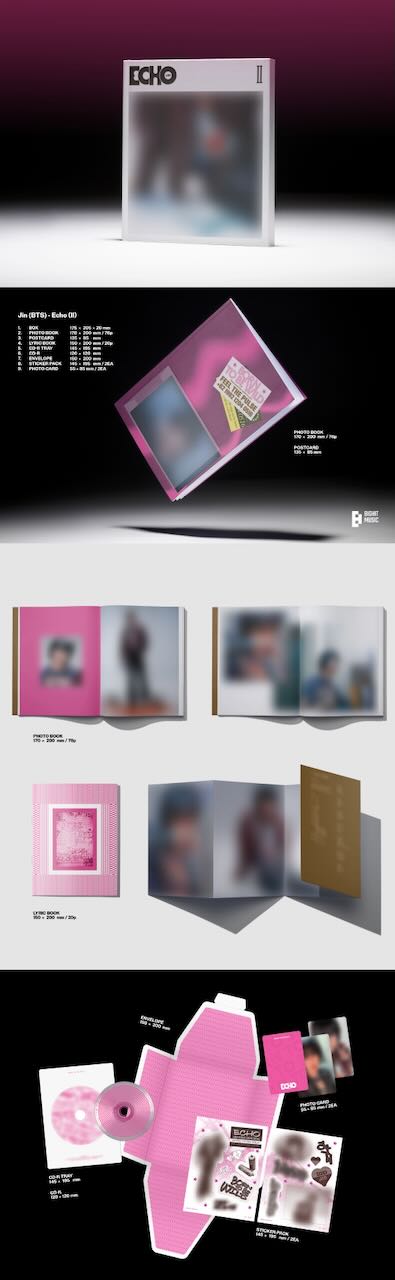 JIN - 2nd Mini Album [Echo] (Random)