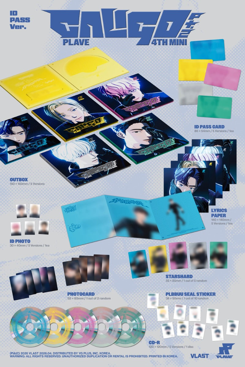 PLAVE - 4th Mini Album [Caligo Pt.2] (ID PASS Ver.)