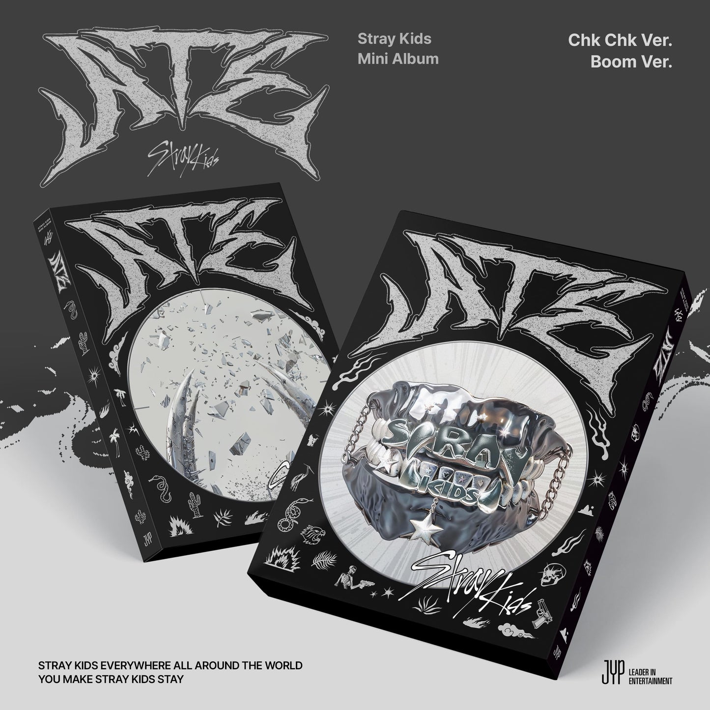 Stray Kids - 9th Mini Album ATE (Chk Chk Ver. / Boom Ver.)
