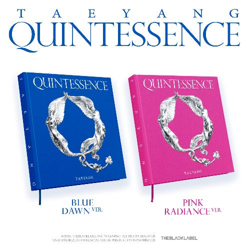 TAEYANG - [QUINTESSENCE] (BLUE DAWN Ver. / PINK RADIANCE Ver.)