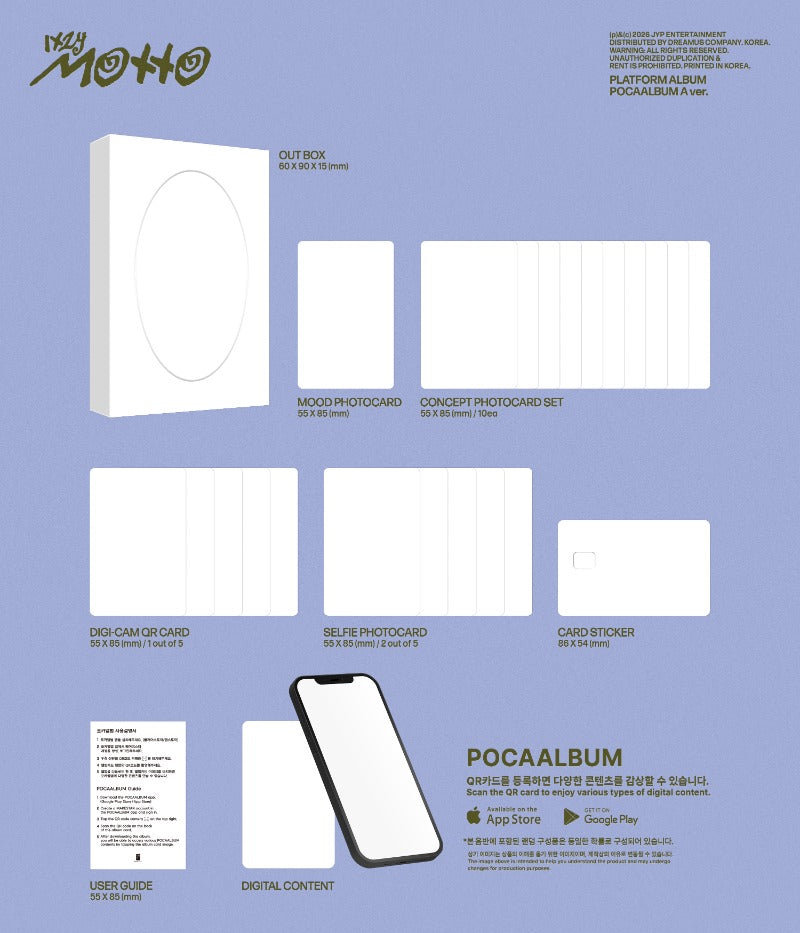 ITZY - 12th Mini Album [Motto] (POCAALBUM Ver.)